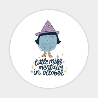 Little Miss Halloween Magnet